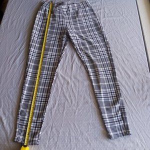 Black and white I Believe women's trouses, wide elastic waist, Size L